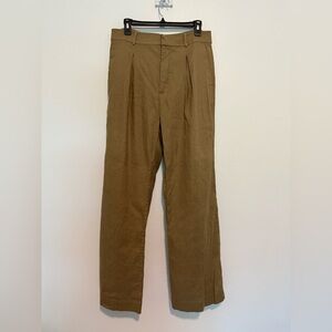 Jenni Kayne Womens Brown Dress Pants Size 8 With Pockets